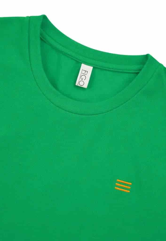 Camiseta Verde unicolor - miniatura 3