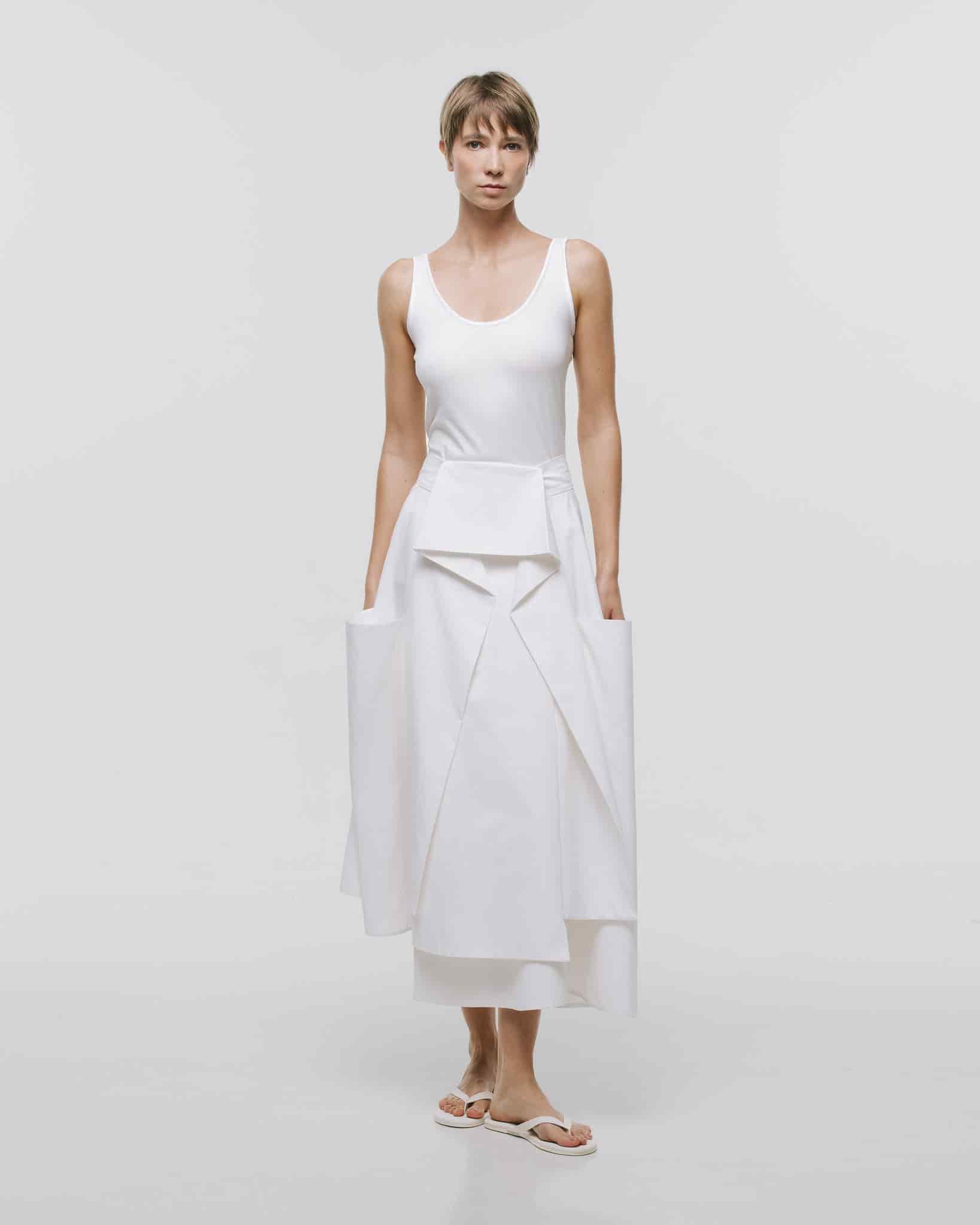 'AKITA' MIDI SKIRT - miniatura 2