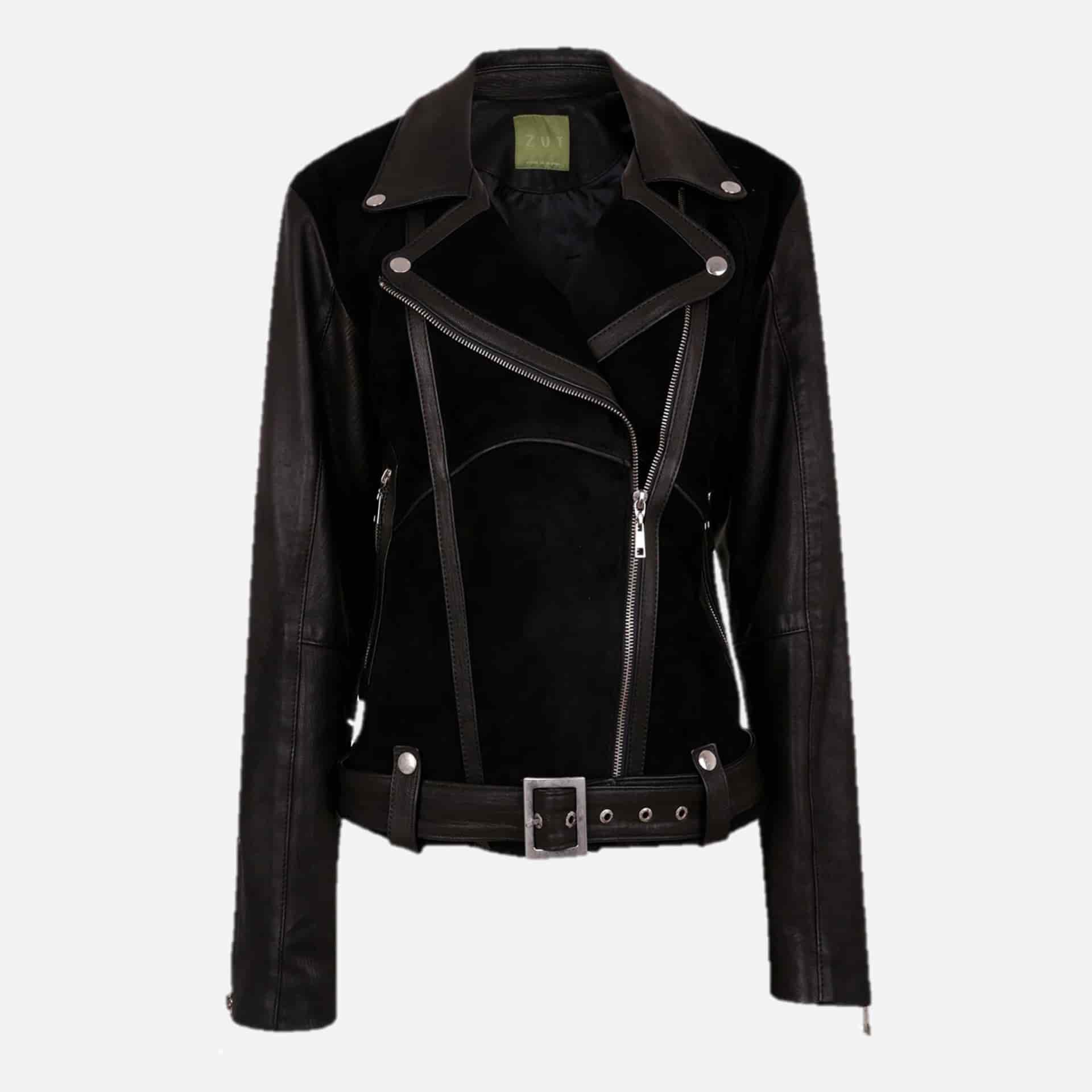 ROSANA SHORT JACKET WITH BELT - miniatura 2