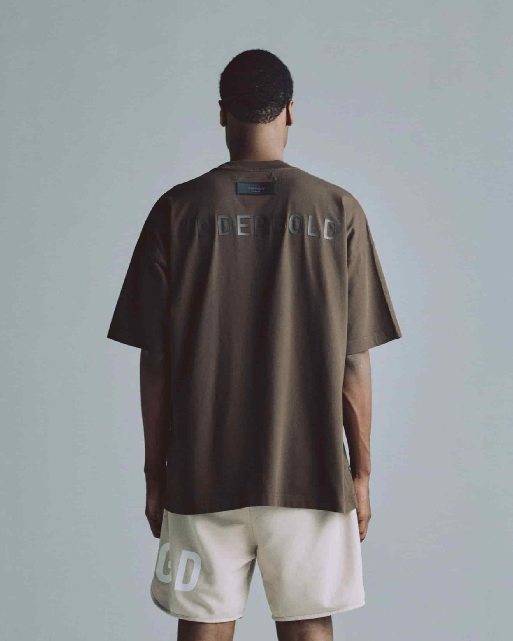 Line Logo Tshirt Brown - miniatura 5