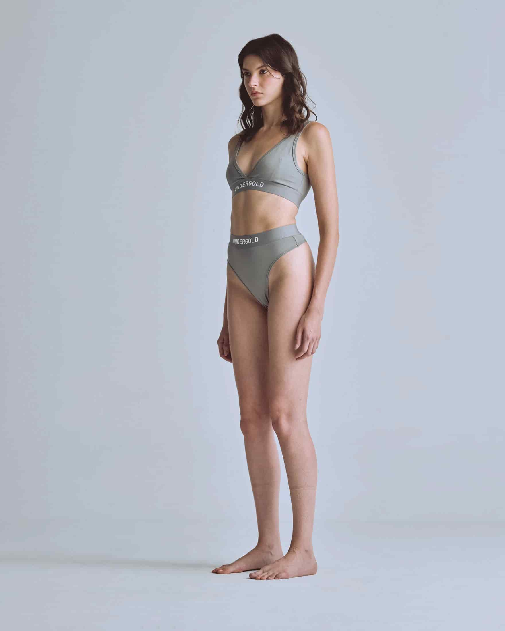 Basics Intimate Top Gray - miniatura 5