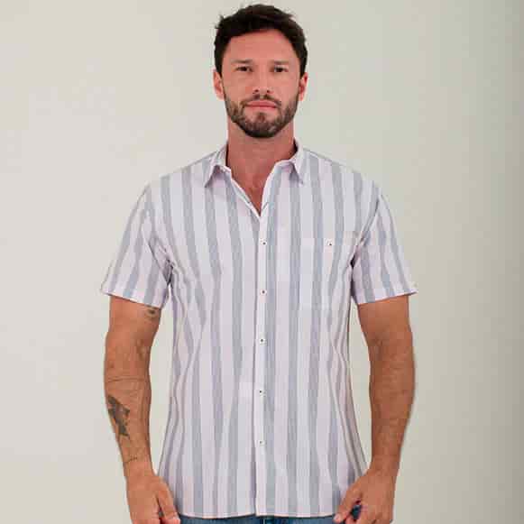 CAMISA MC 100% ALGODON HOMBRE - miniatura 2