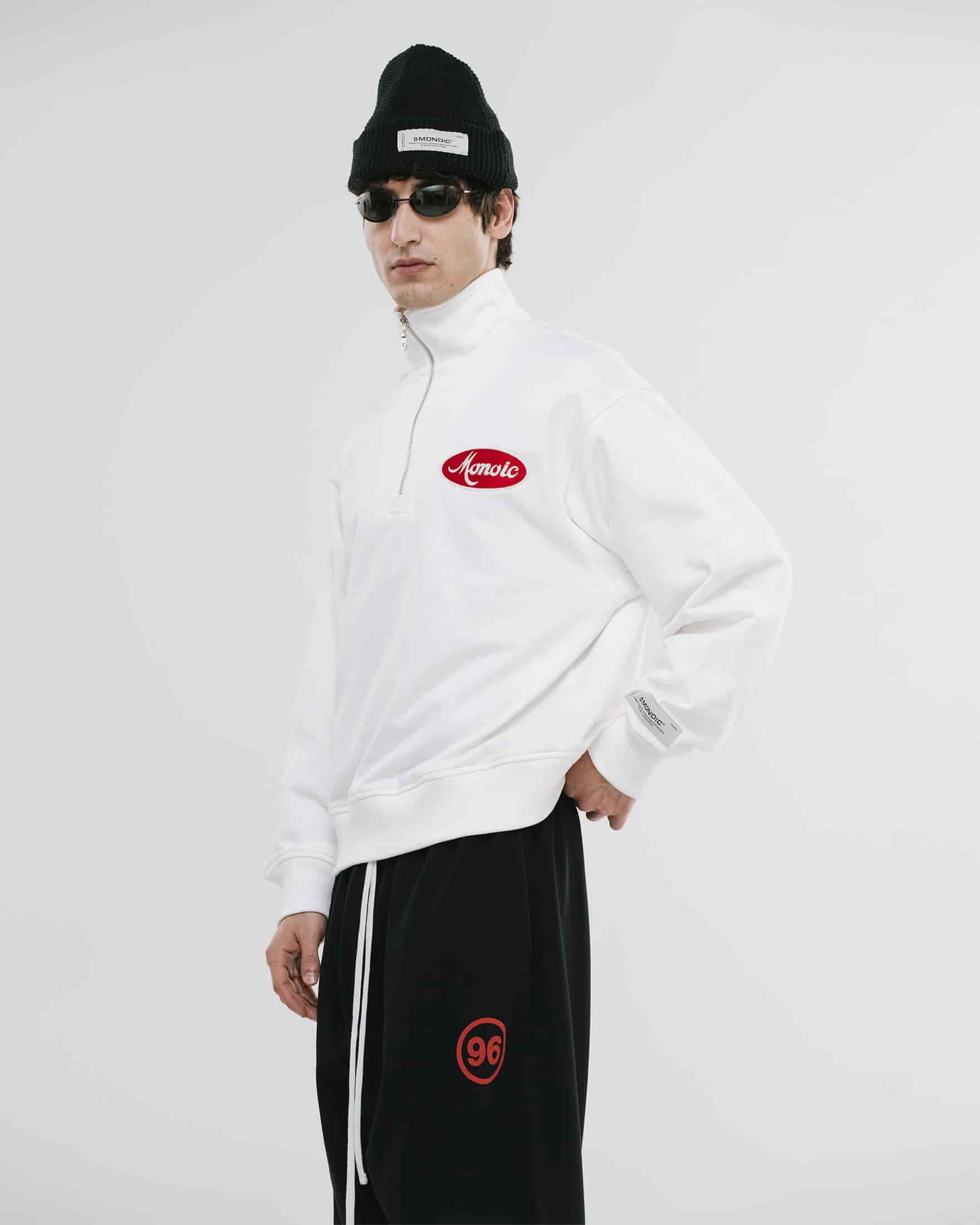 Quarter Zip Team - Off White - miniatura 2