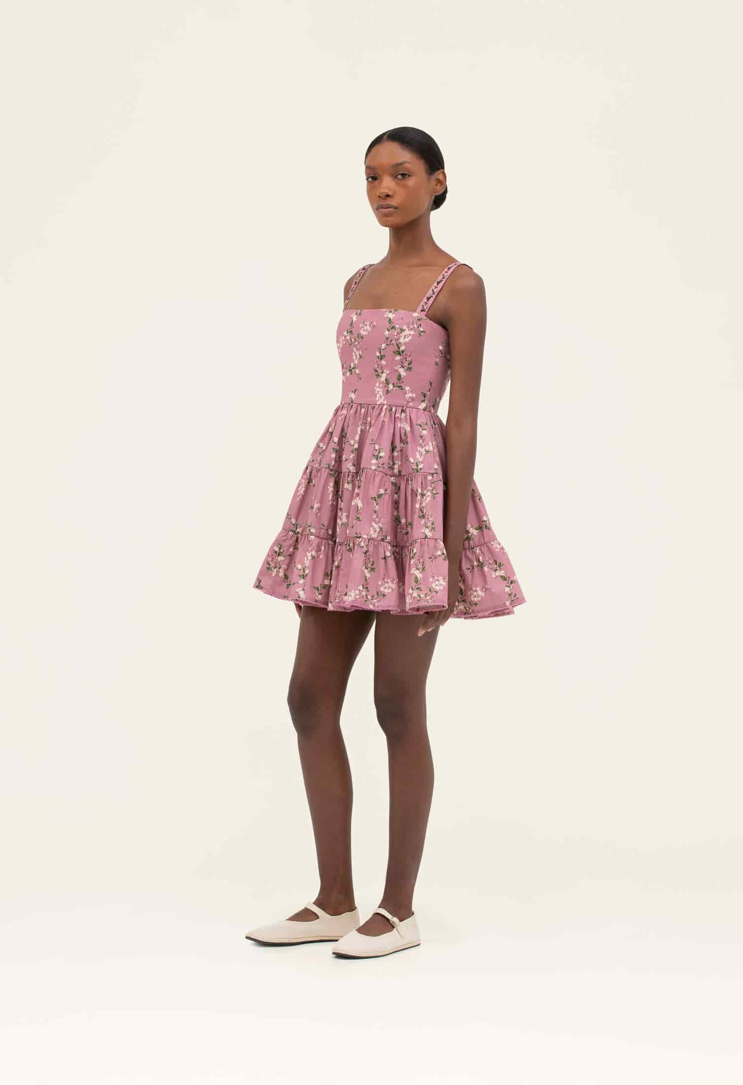 Lima Wisteria Mini Dress - miniatura 3