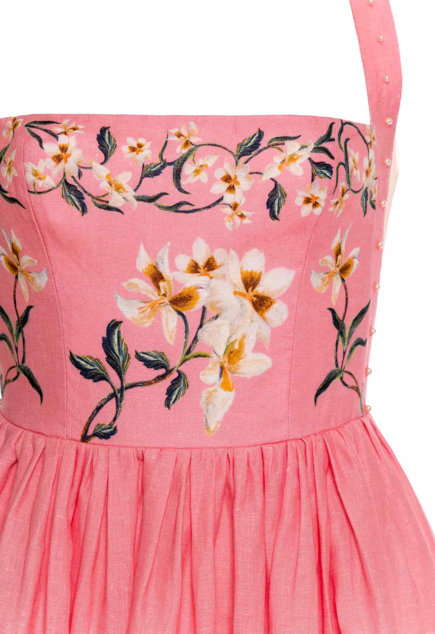 Mielero Promesa Midi Dress - miniatura 10