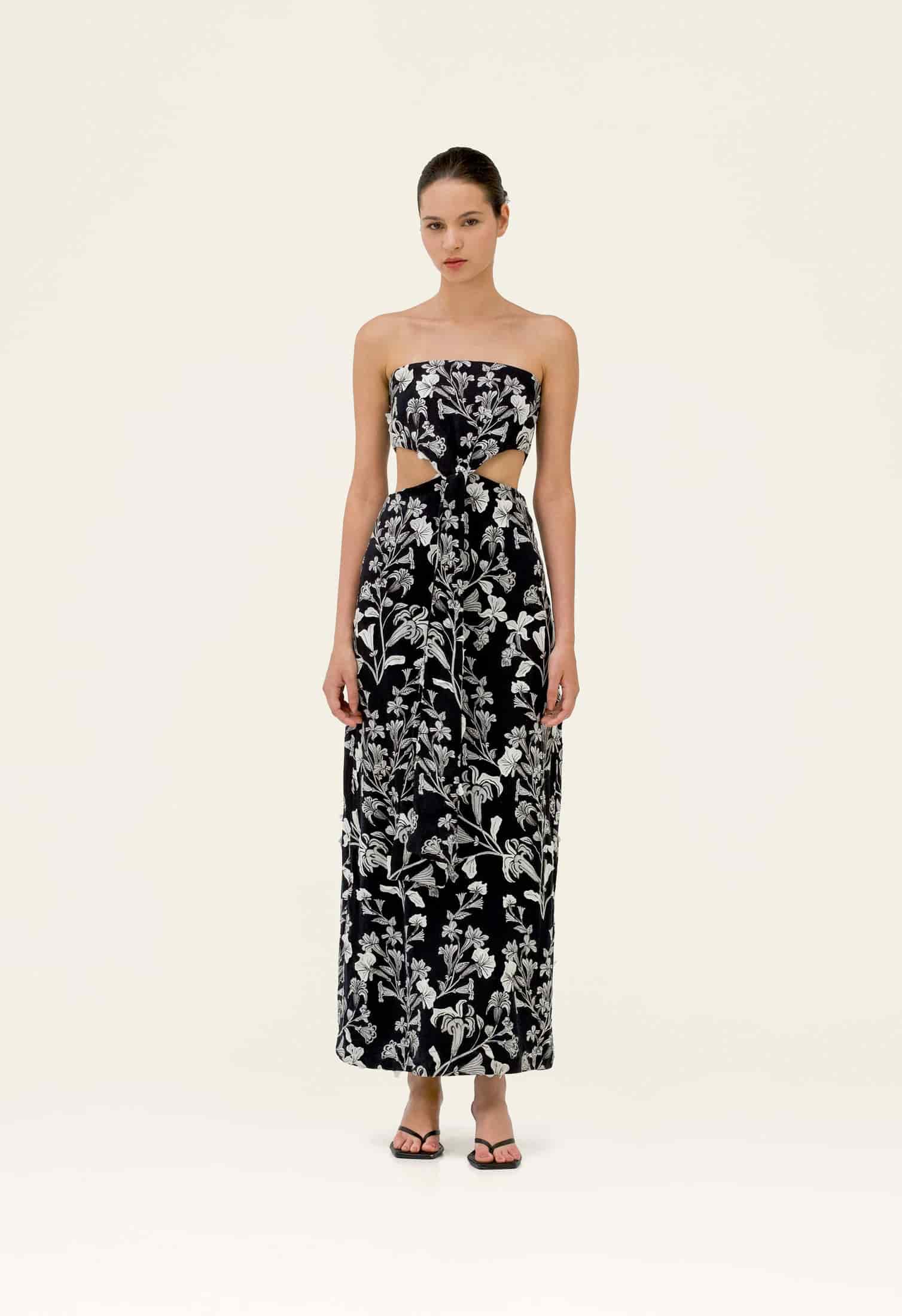 Malaquita Guayacan Midi Dress - miniatura 1