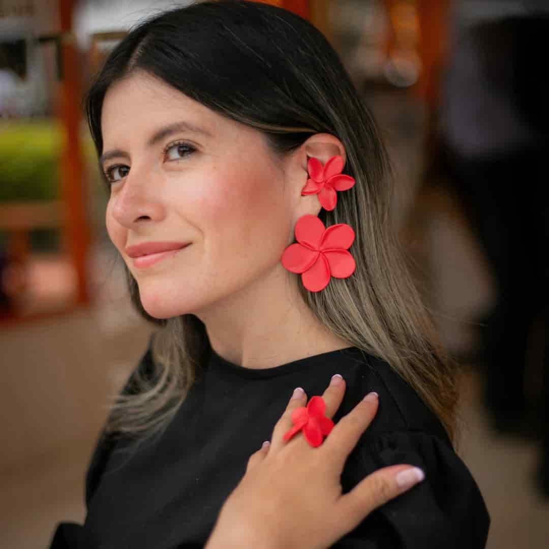 Earcuff Flor de Primavera - miniatura 5