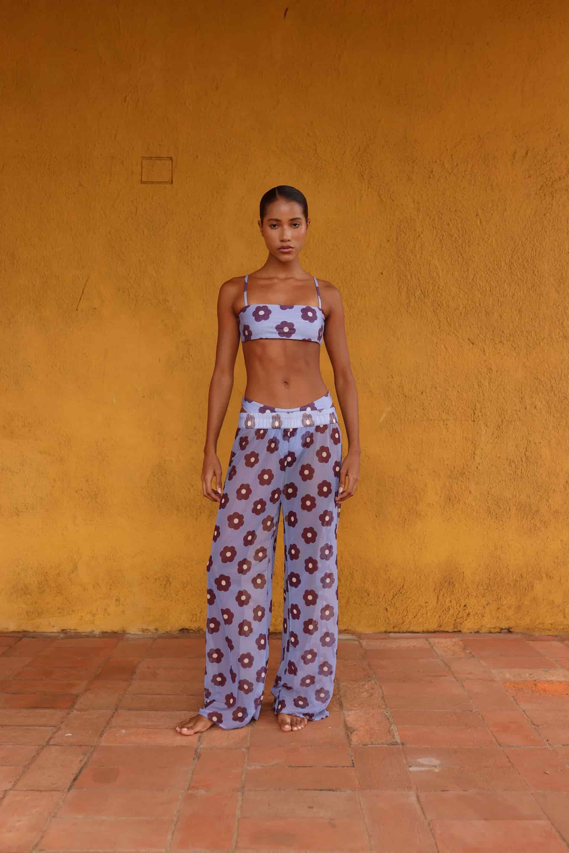 Pantalon Mini Flowers - miniatura 2