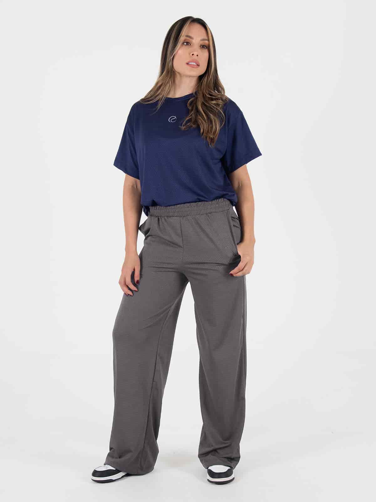 PANTALON ELSA PANAL GRIS SECO - miniatura 4