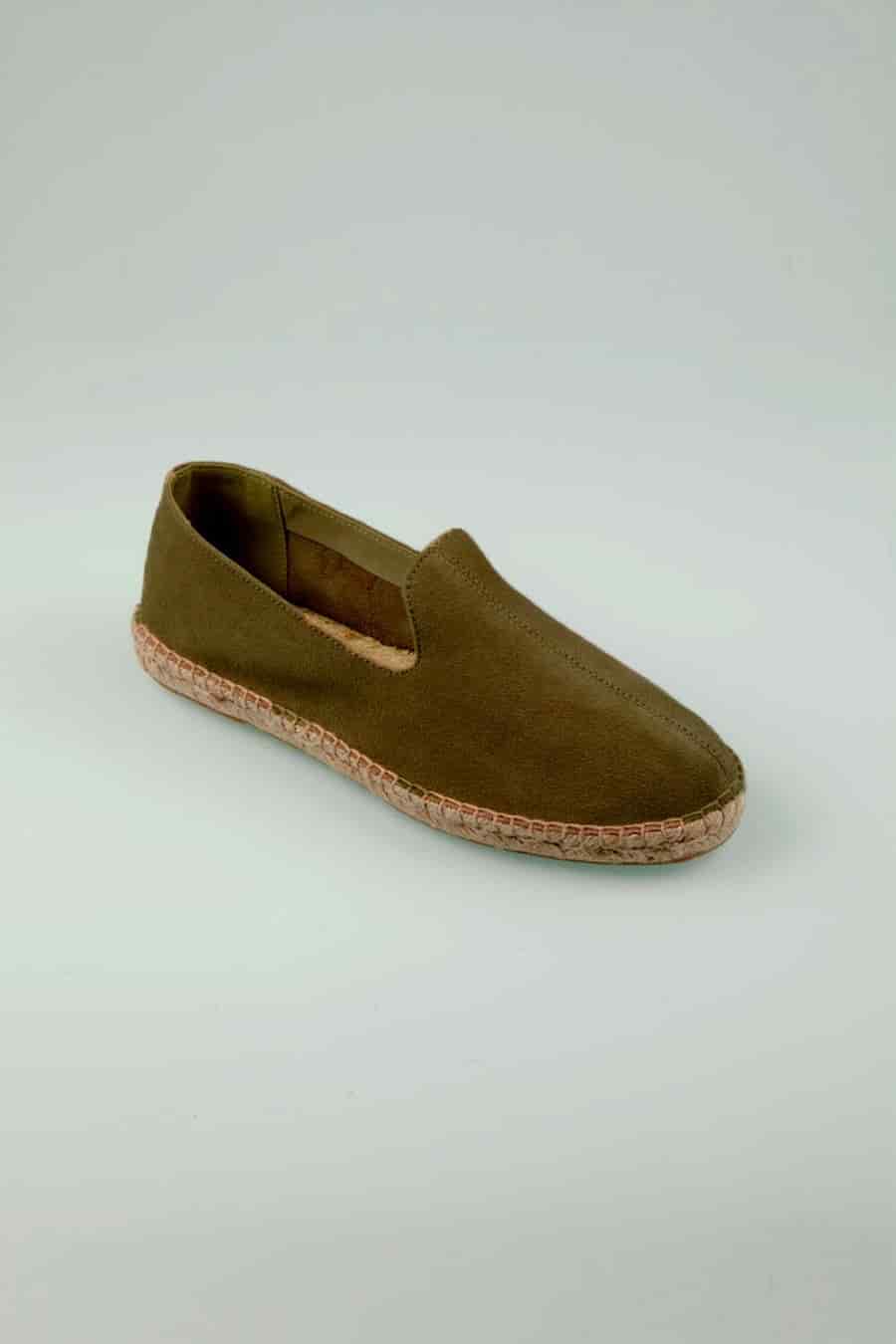 Men's leather espadrille clover canvas - miniatura 2