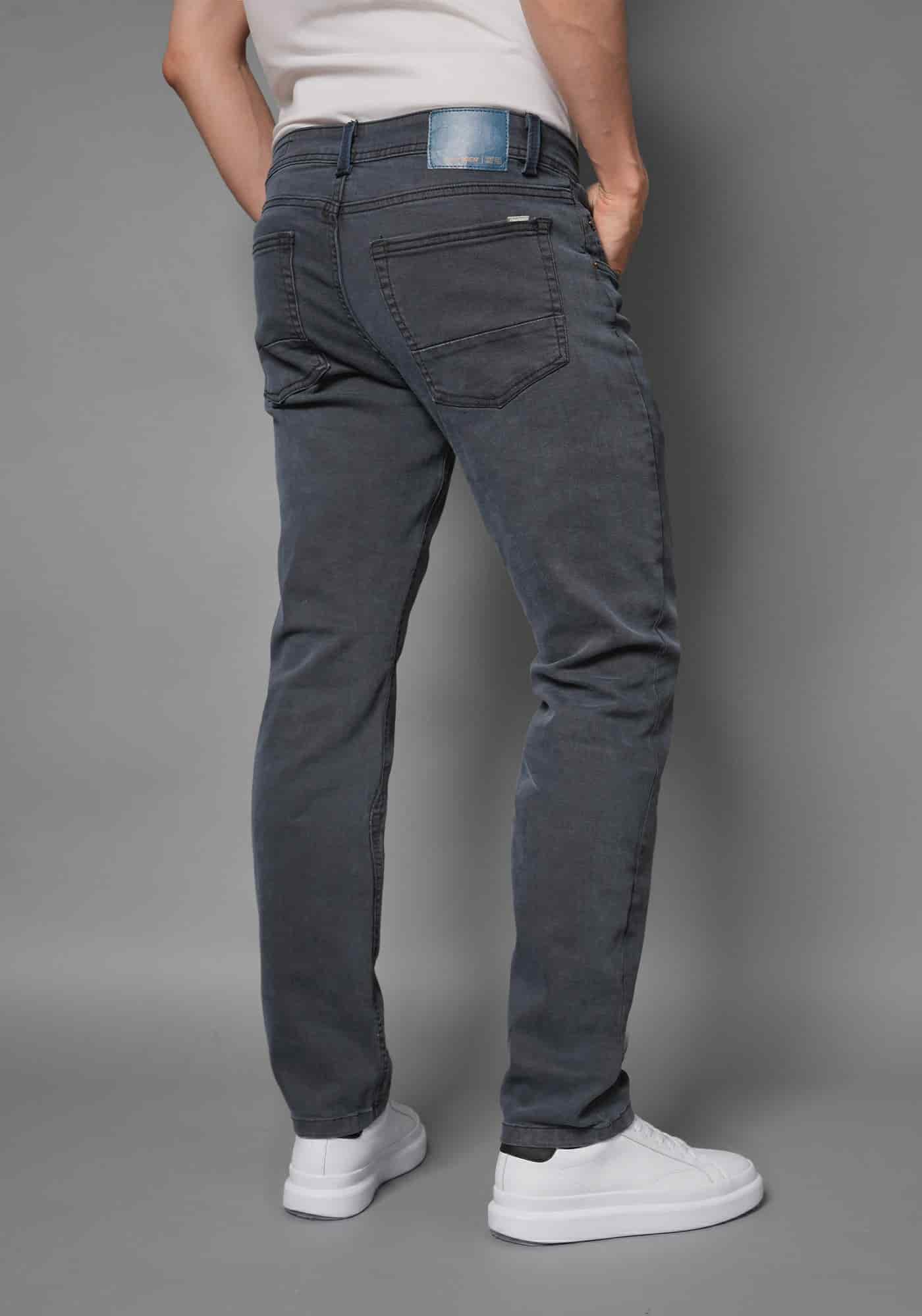 Jean para Hombre en Color Gris Menta Thunder - miniatura 3