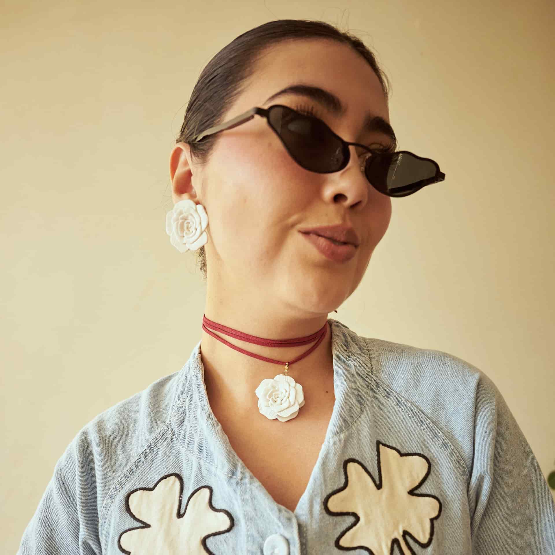 Aretes Rose Maxi - miniatura 5