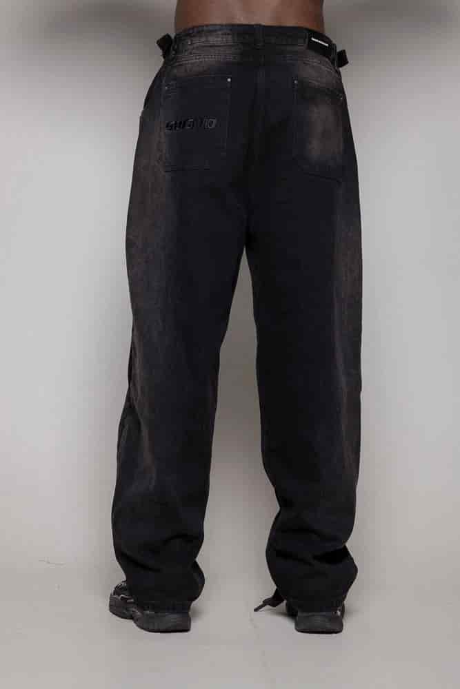 Baggy Courage Negro Taches - miniatura 2