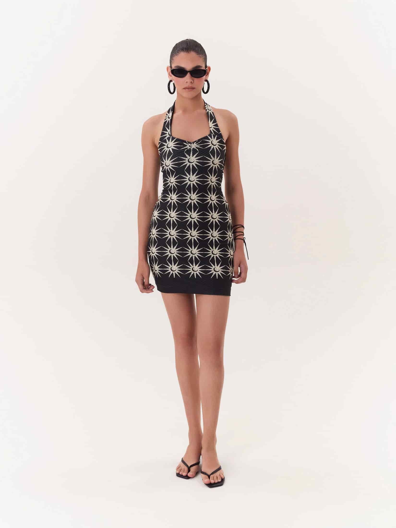 Mini Dress Solar - Negro - miniatura 1