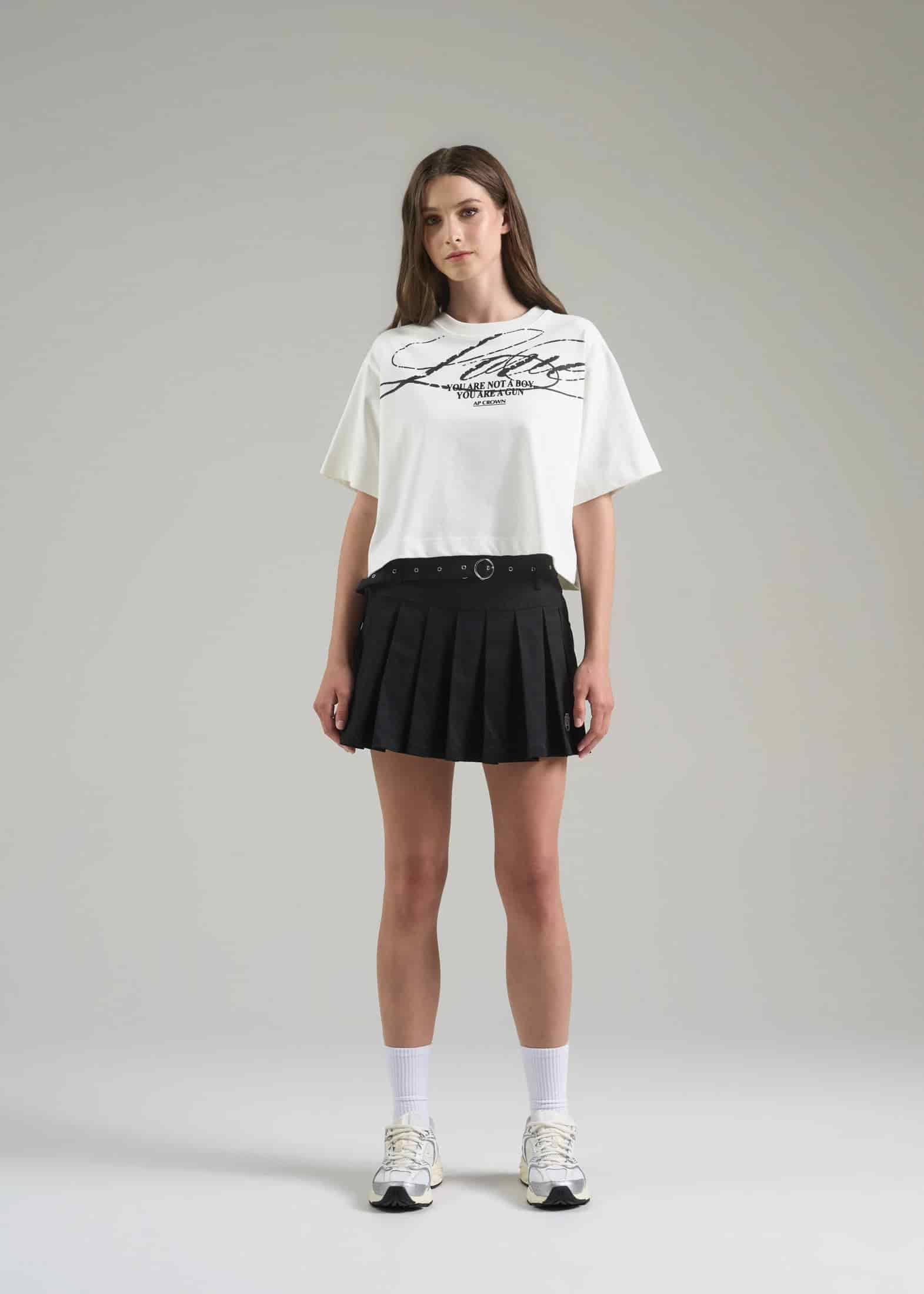 WHITE FLOWER CROP TOP - miniatura 6