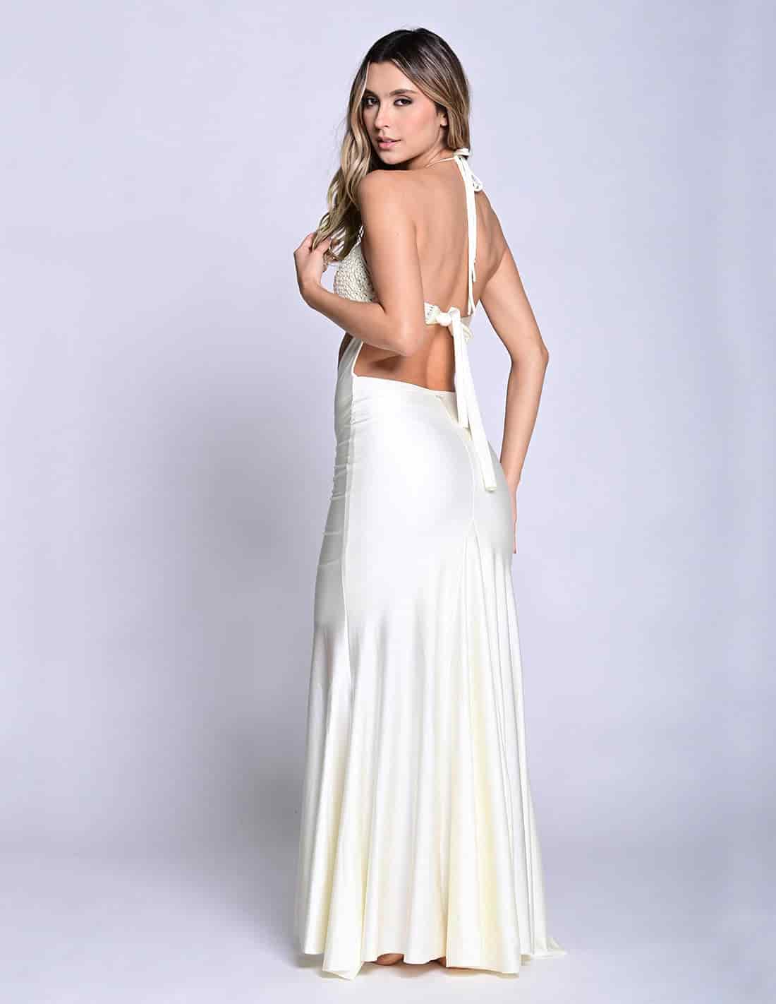 Vestido Kai Marfil - miniatura 2