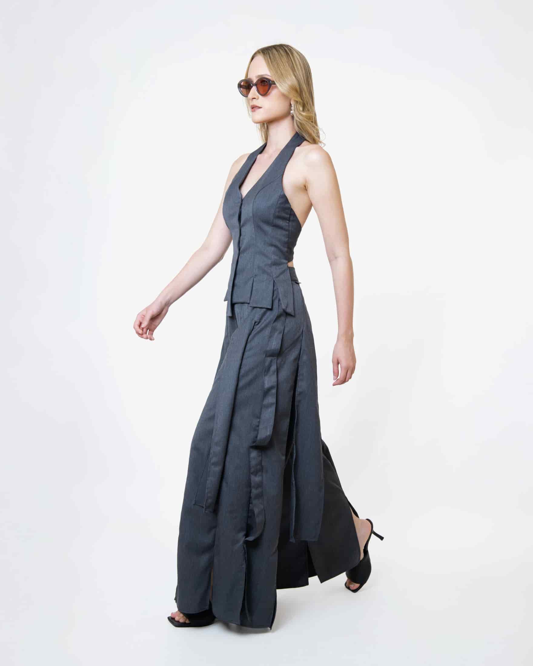 Gray Motion Pants - miniatura 1