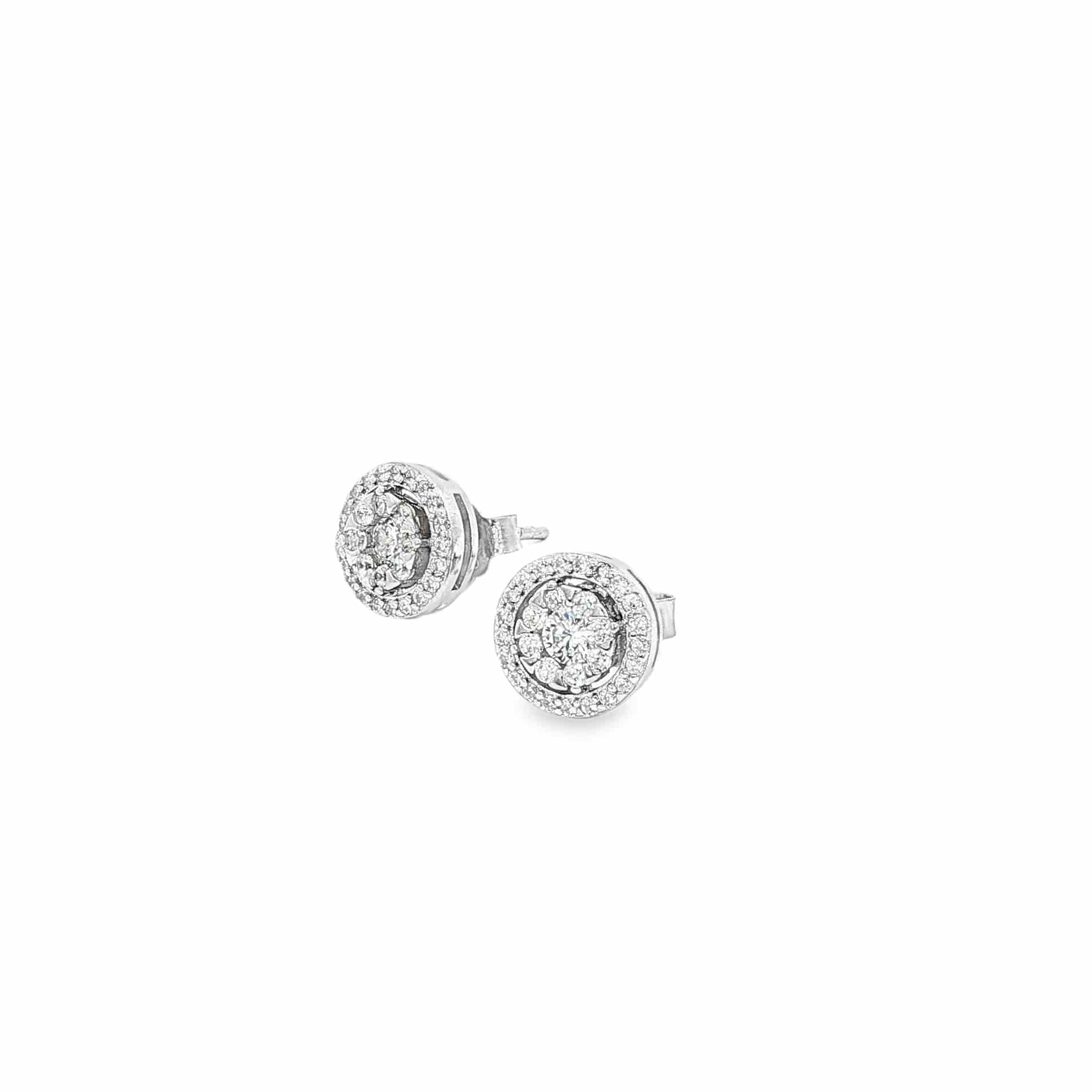 Clear Halo Studs Silver - miniatura 2