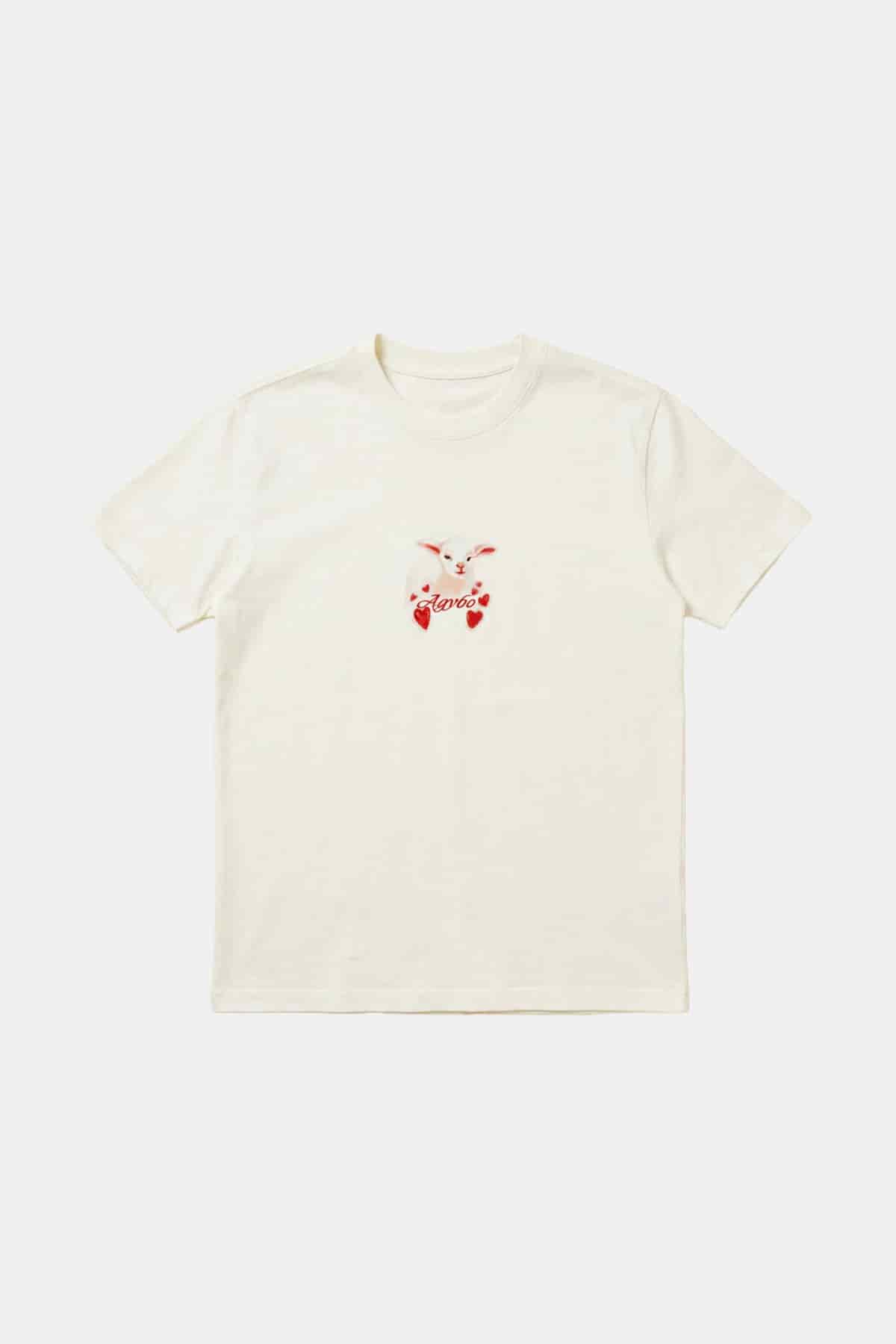 FLUFFY T-SHIRT WHITE - miniatura 1