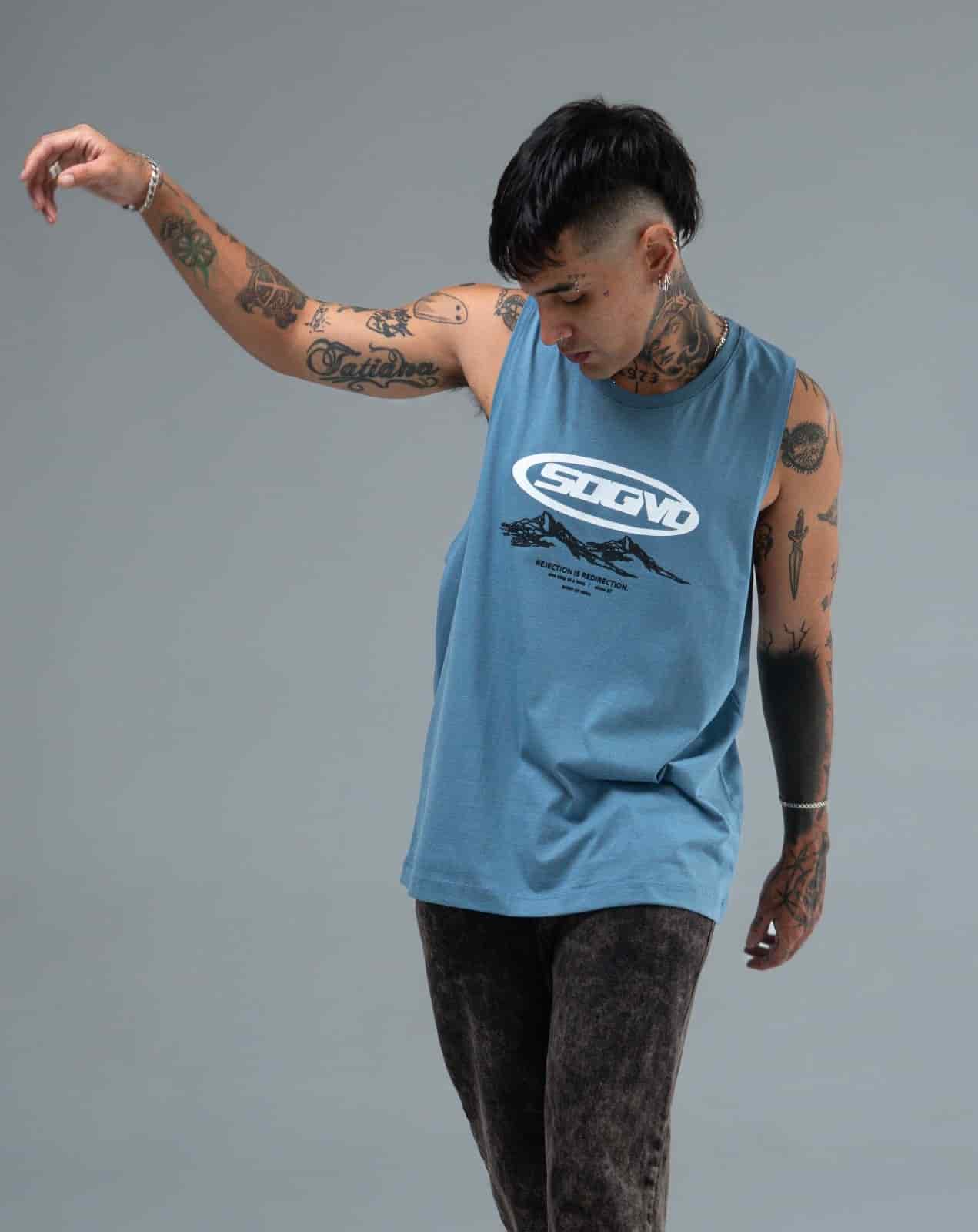 Camisilla Semilarga Sogno-Azul - miniatura 2