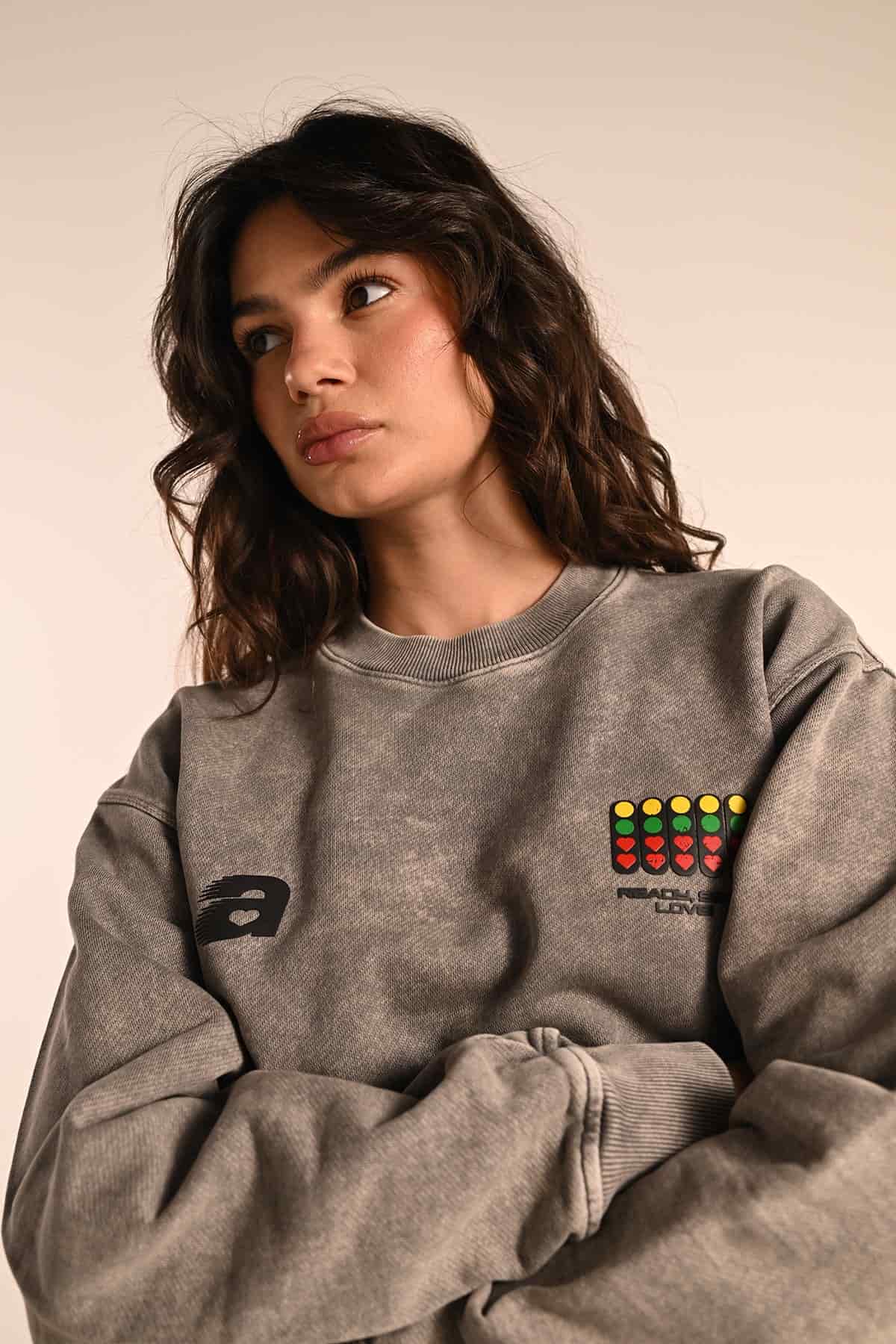 CIRCUIT ACID WASH CREWNECK - miniatura 5