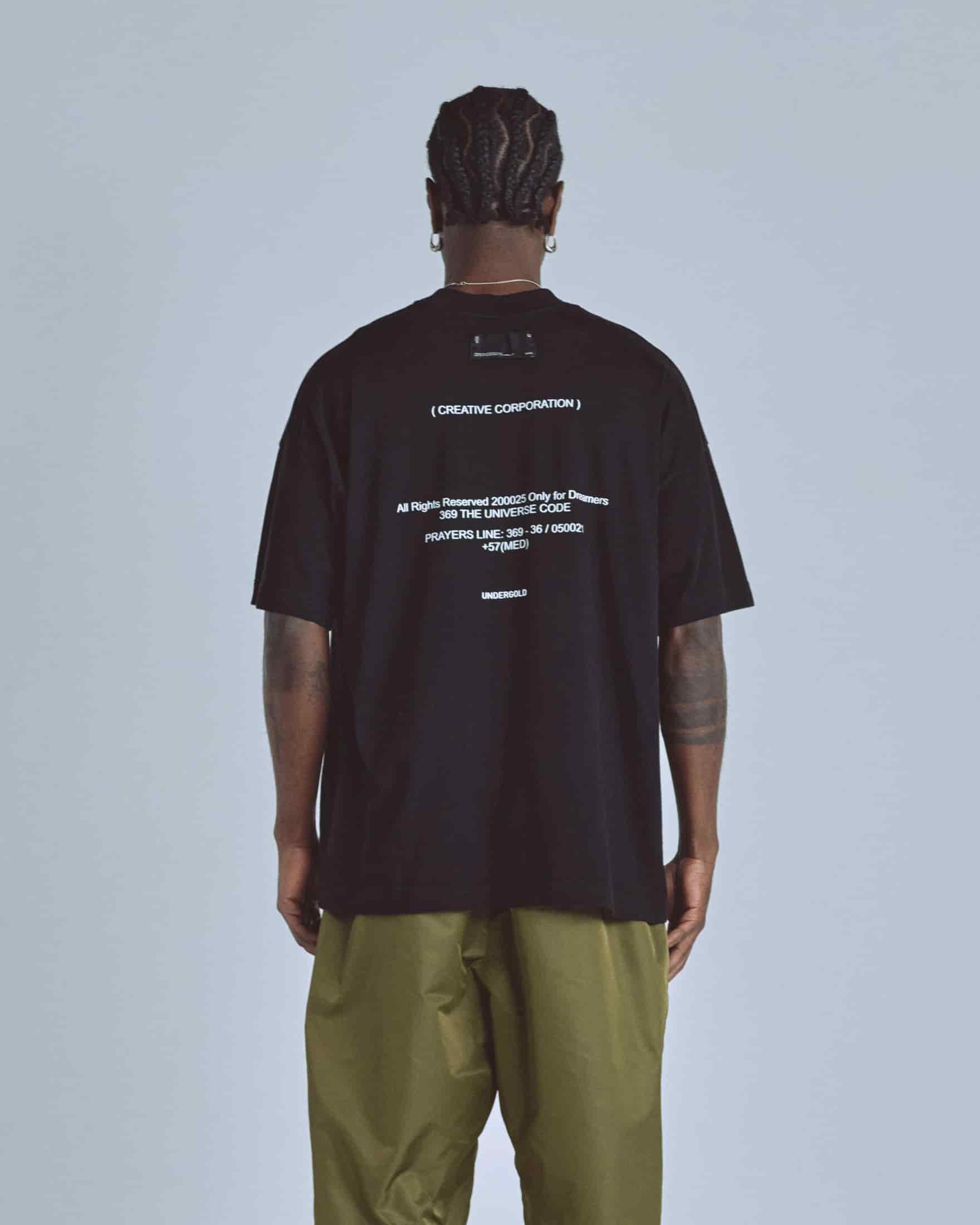 Golden Heritage Drop Tshirt Black - miniatura 4
