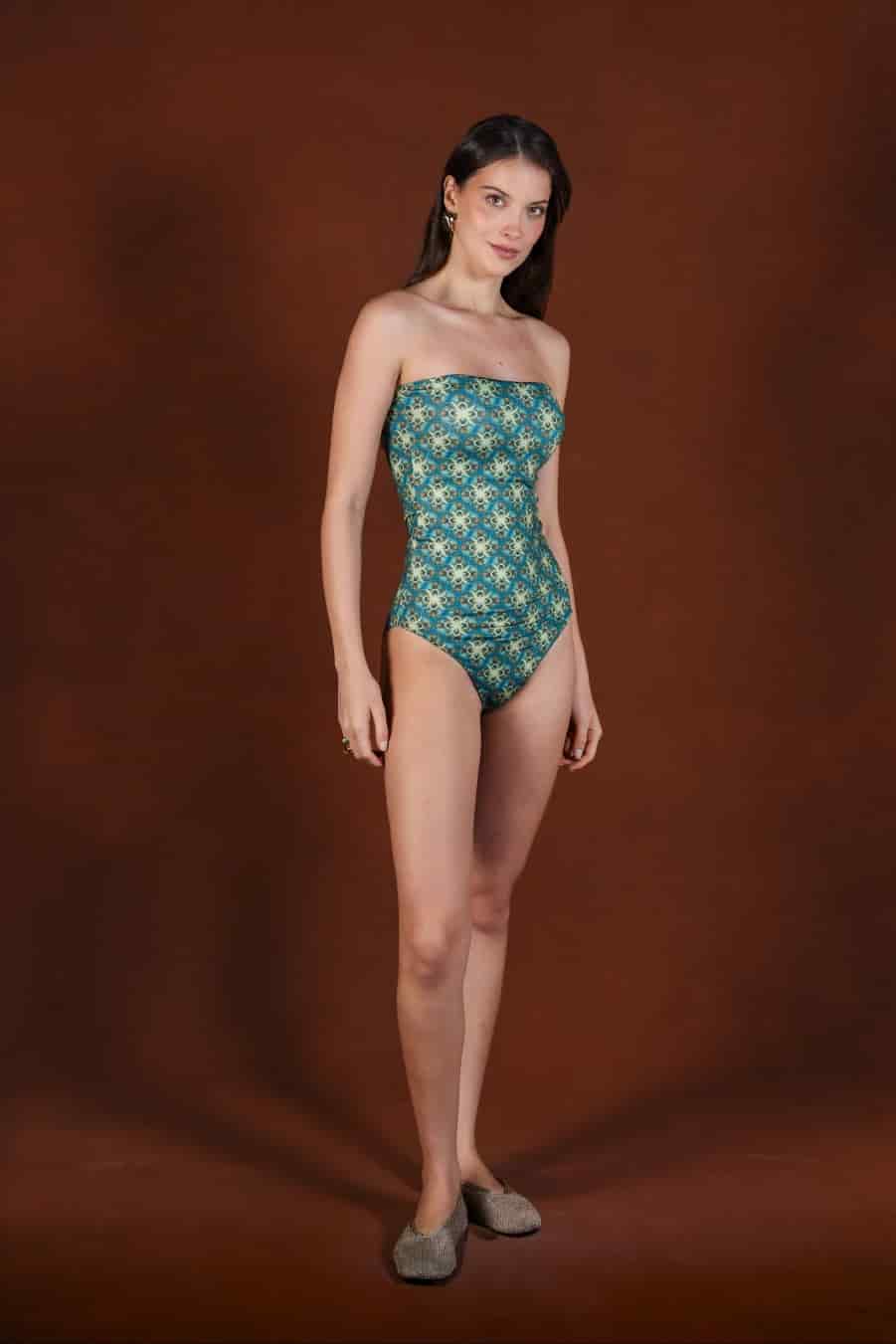 Women's Concordia Polyester Swimsuit - miniatura 1