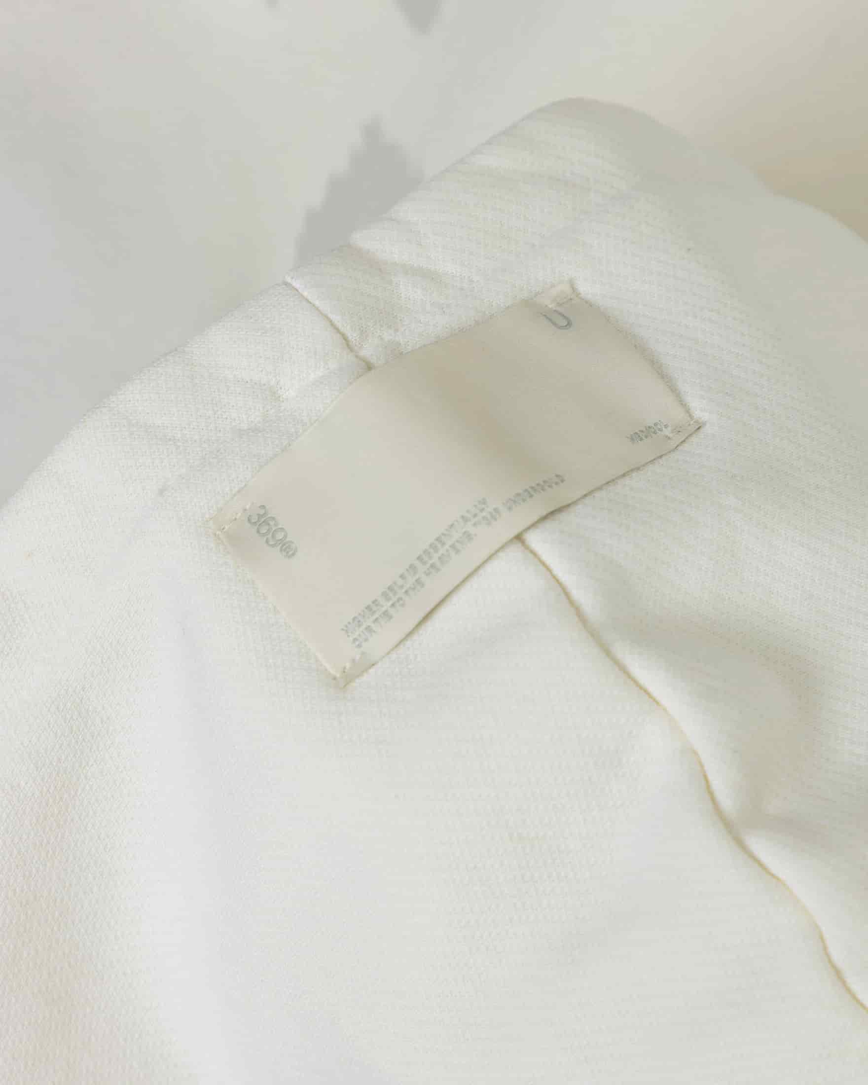 W Echoes Tremor Slim Fit Hoodie White - miniatura 6