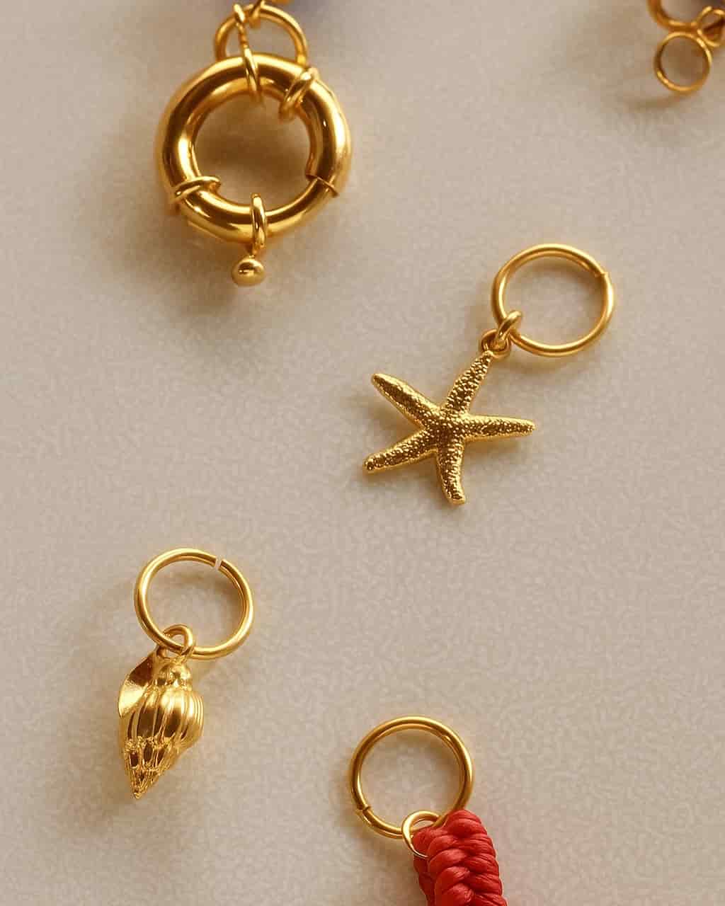 Charm Gold-Plated (x1) - for Necklace - miniatura 1