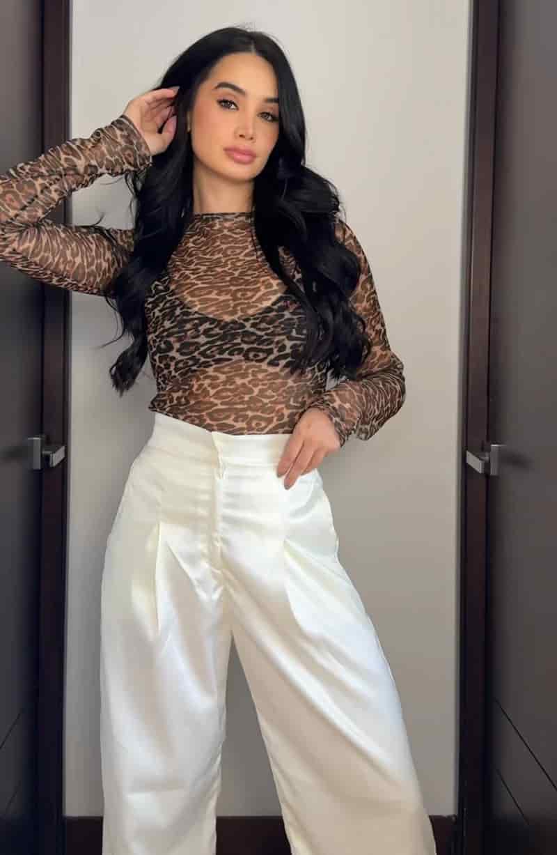 Top Mesh - Leopardo - miniatura 5