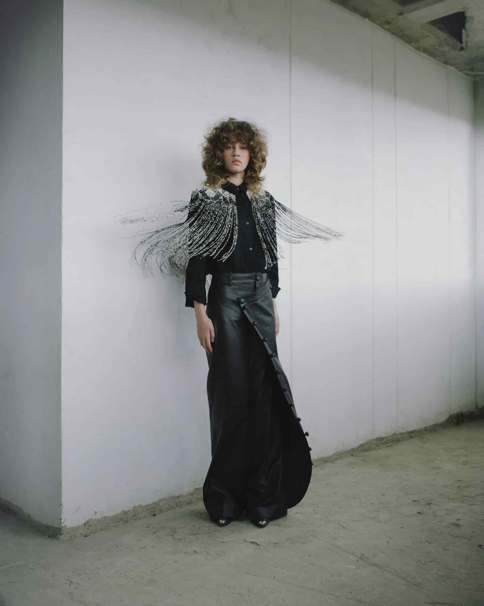BEADED SHOULDER PADS - miniatura 2