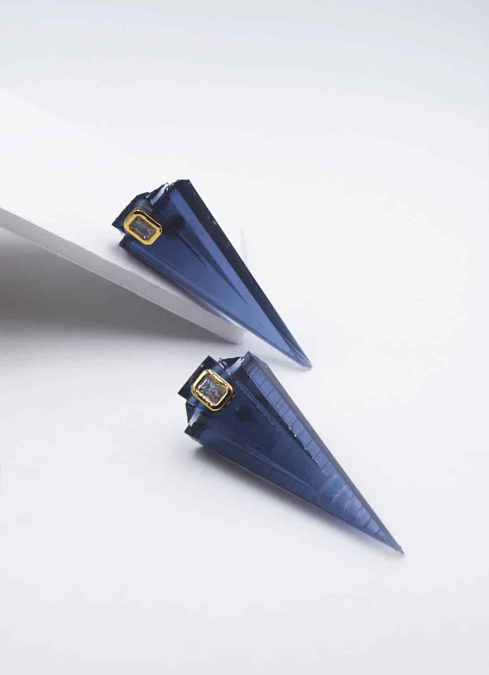 JVxTH - L SMOKY EARRINGS - miniatura 5