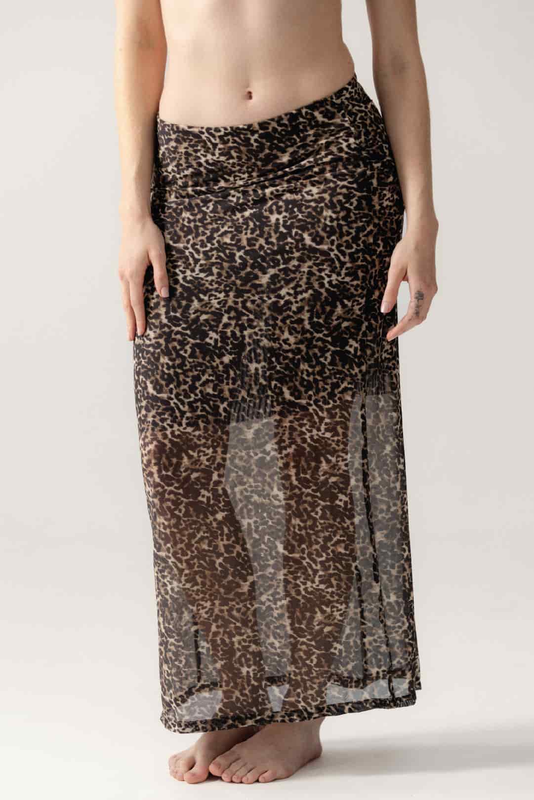 SET BODY LEO & FALDA PARDO - miniatura 2