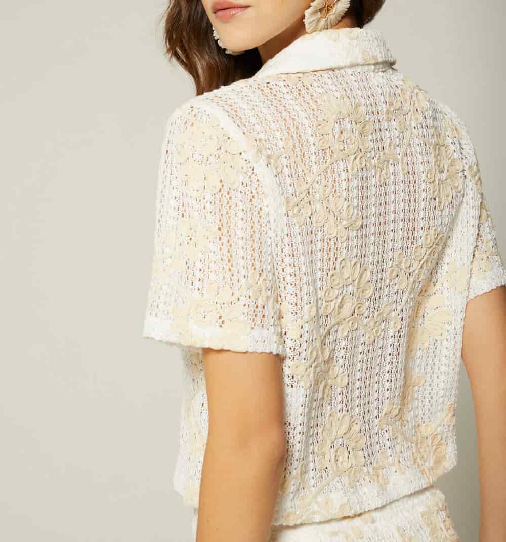 Blusa manga corta boxy - miniatura 5