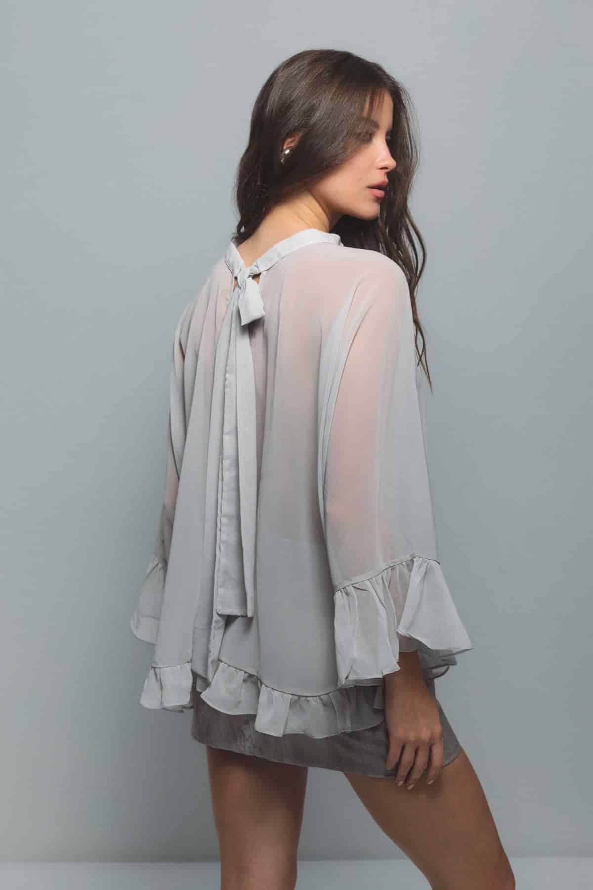 Mariposa Blouse | Cloud - miniatura 3
