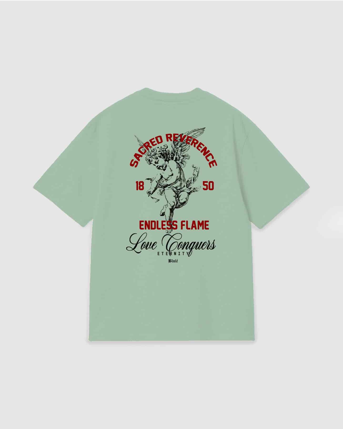 Oversized T Shirt Reverence Light Green - miniatura 1