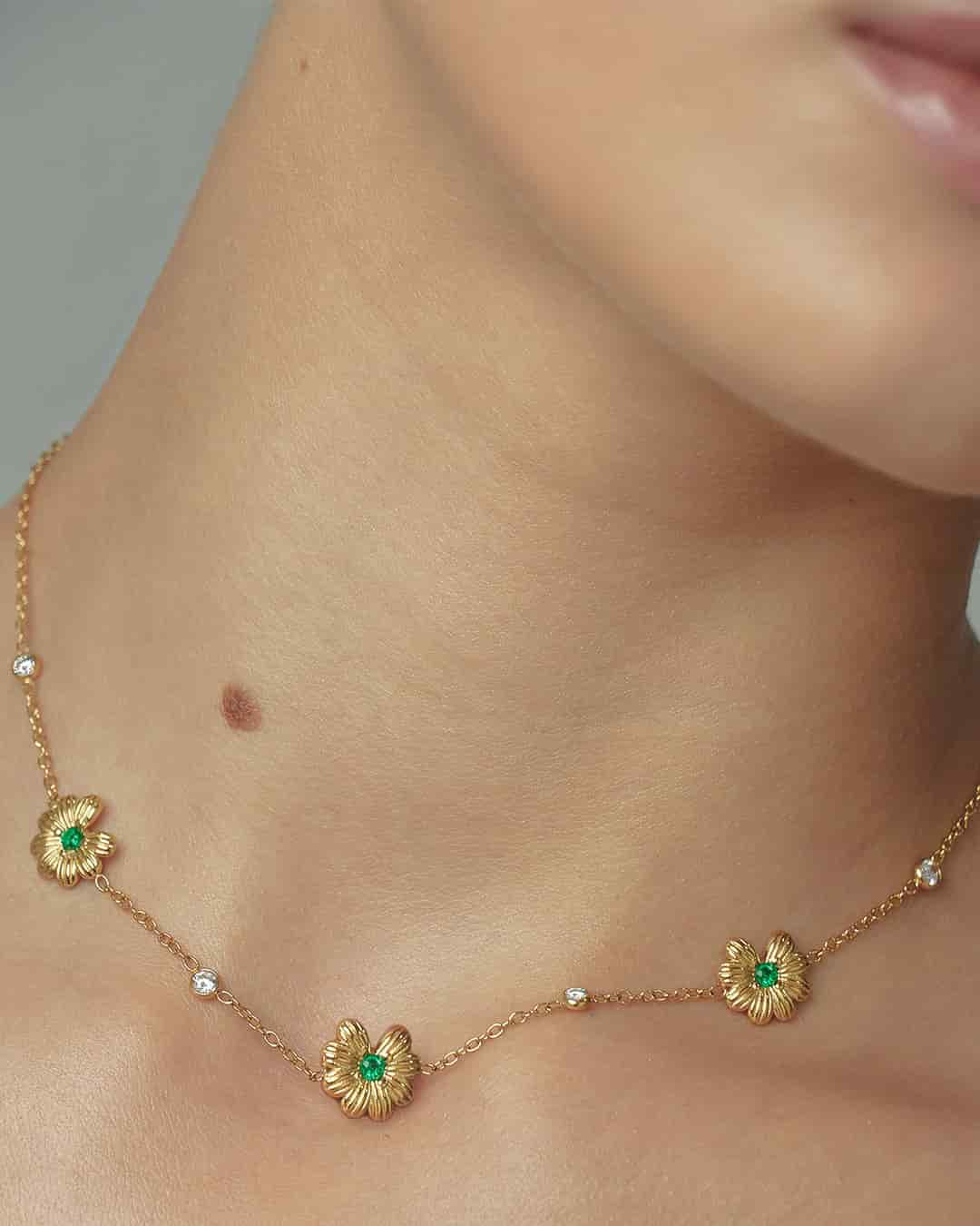 Collar Amaranta Esmeralda - miniatura 6