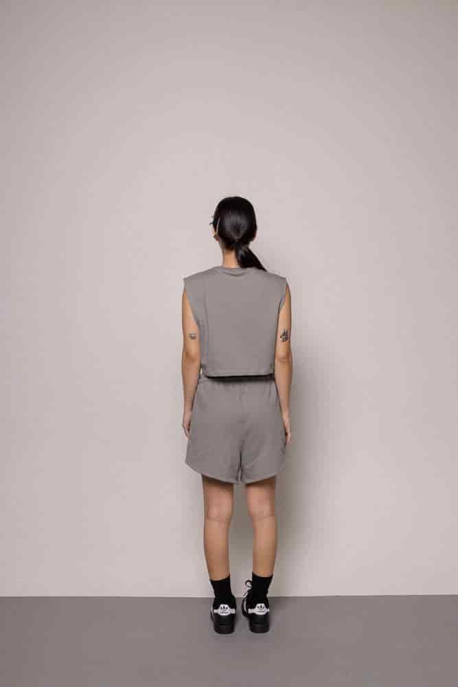 Short 8727 Sgo Dama-Gris - miniatura 4