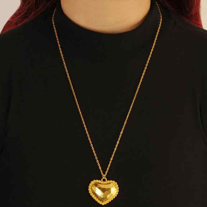 Cadena Larga Corazón Resiliente - miniatura 2