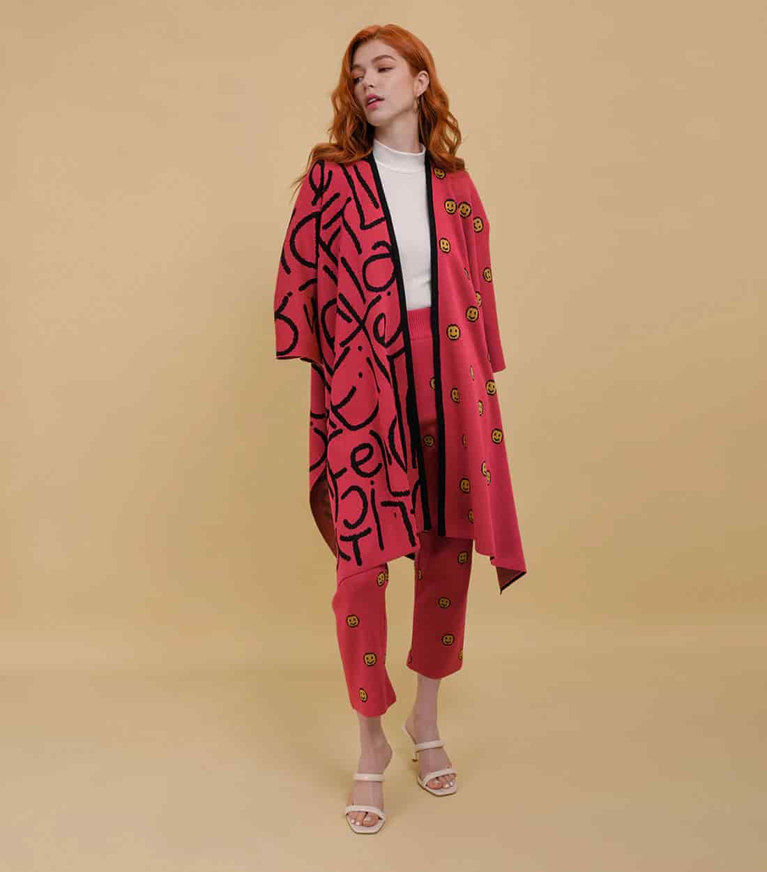 Poncho Alegria Fucsia. - miniatura 1