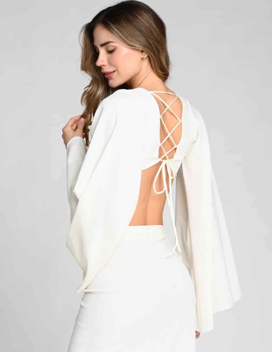 Top Naiya Ivory - miniatura 2