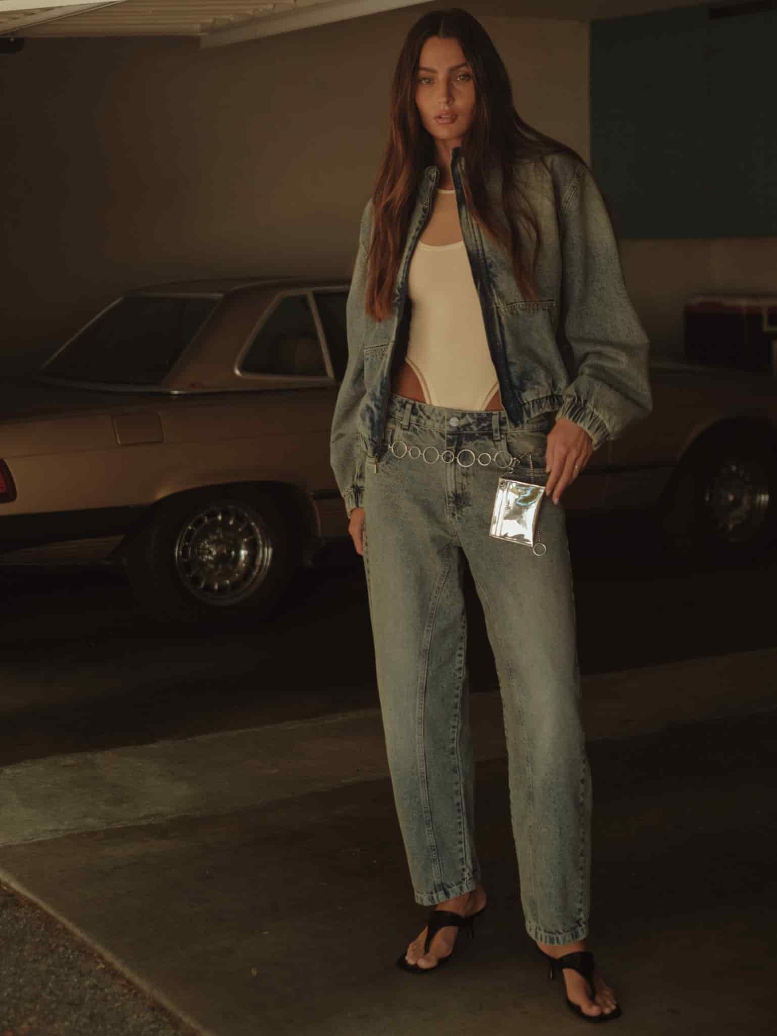LONG BARREL JEAN - SUNBLEACHED - miniatura 9
