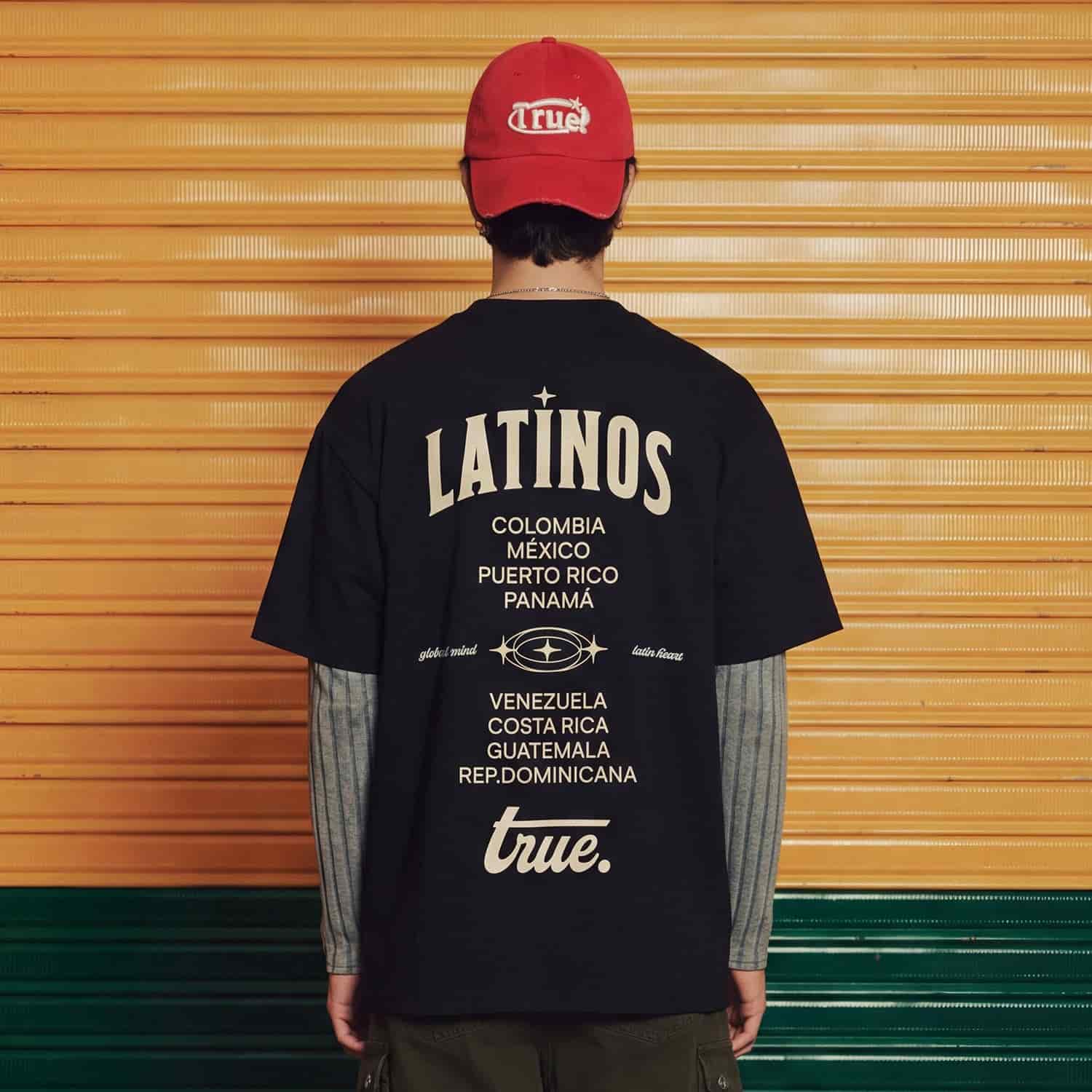 Latinos Oversized T-Shirt - Black - miniatura 6