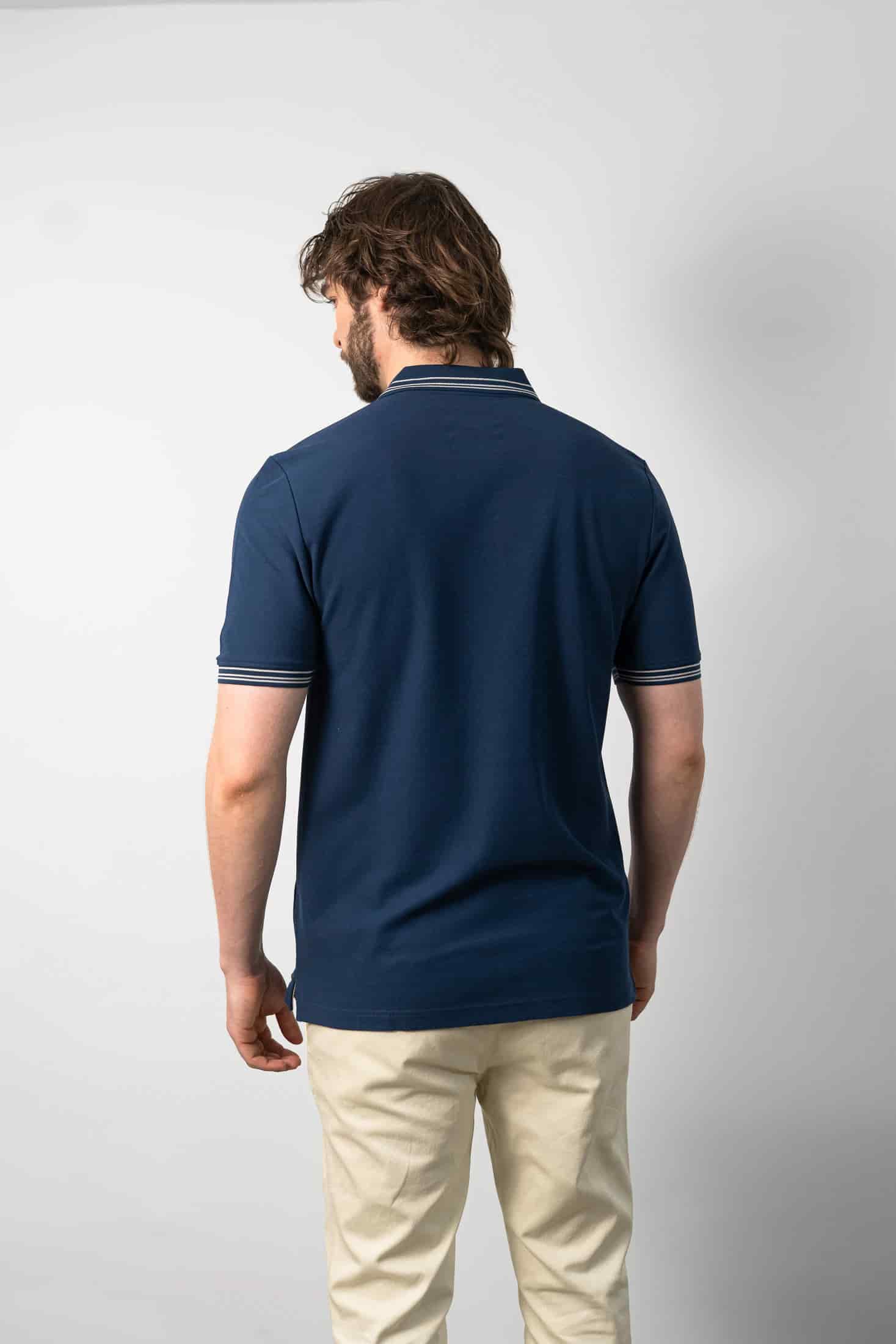 Polo Básica Azul - miniatura 4