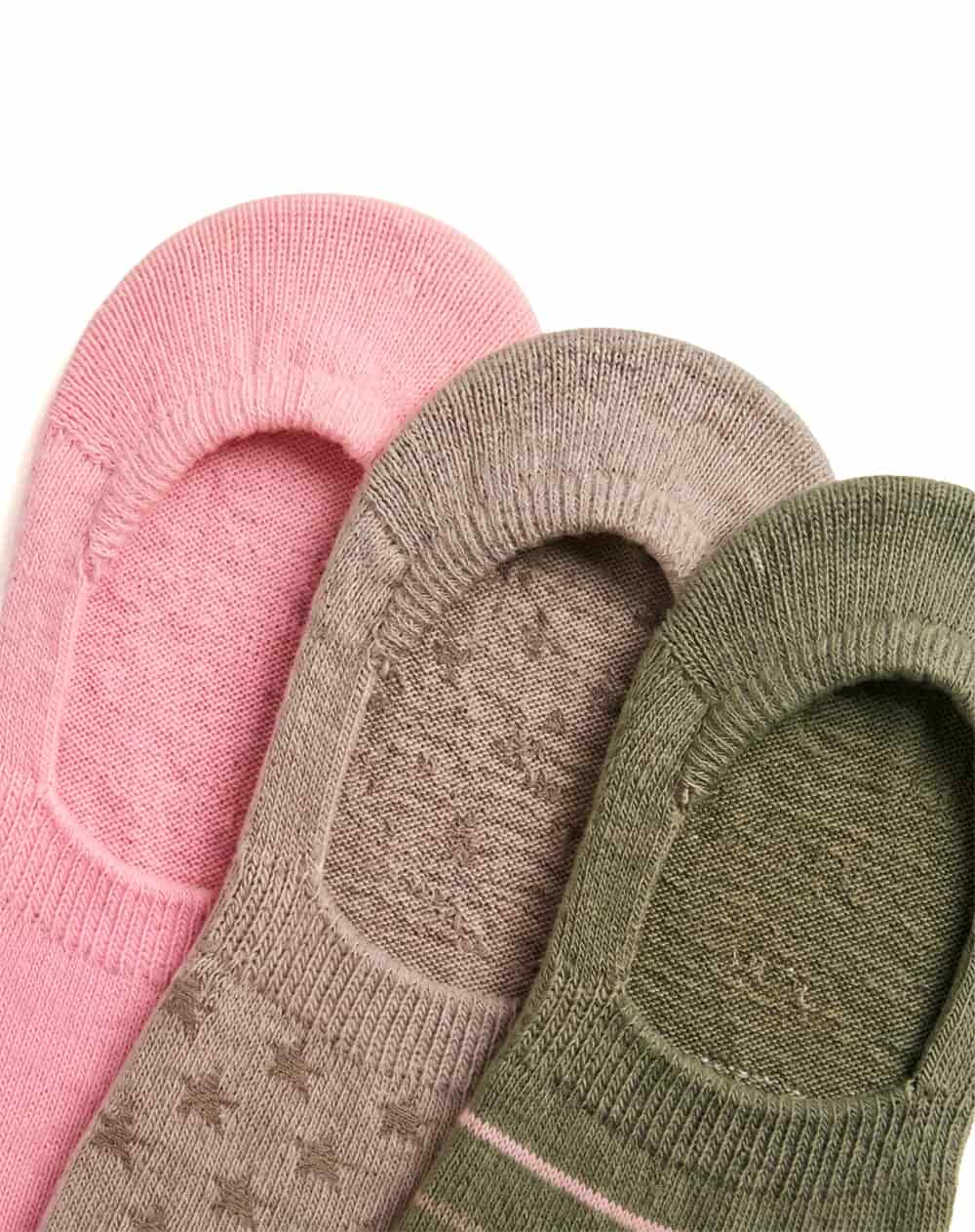 3 pares de medias baletas surtido mujer - miniatura 2