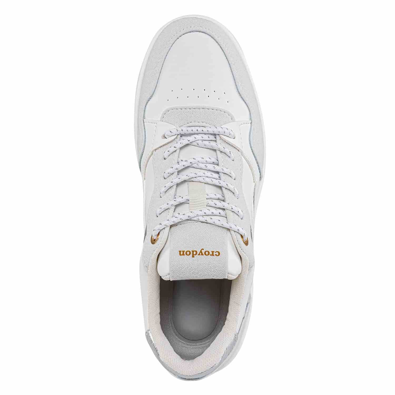 Tenis Urbanos Luccya Blanco-Plata Croydon Para Mujer - miniatura 3