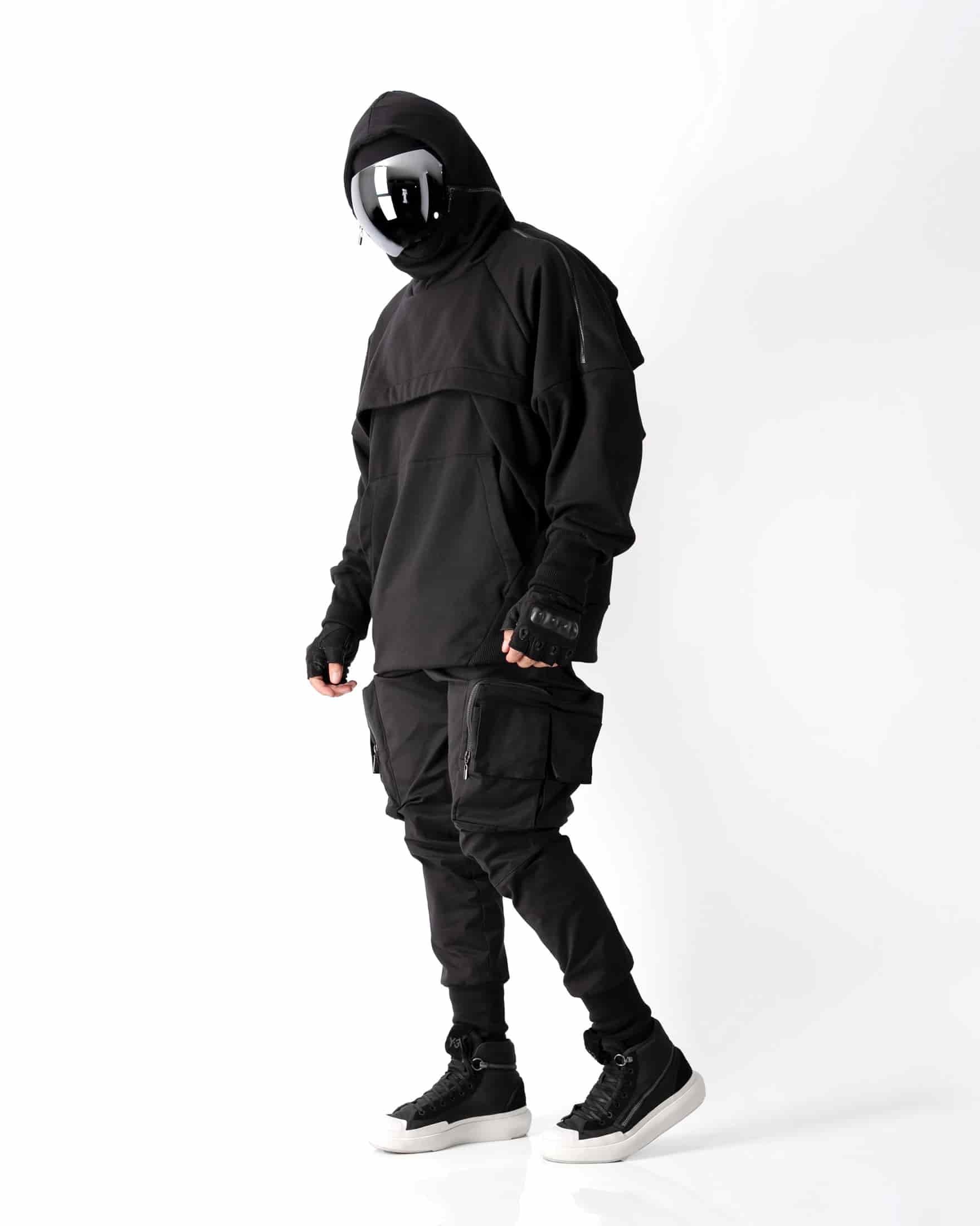 Hoodie Oversized Arashi Black Ops - miniatura 3