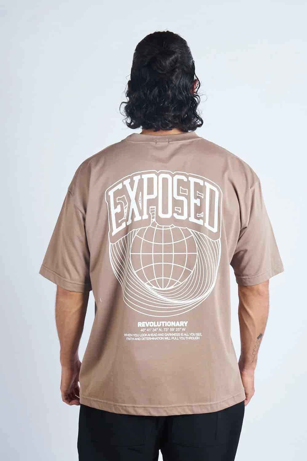 CAMISETA OVERSIZE CAQUI [DROP 0:0] - miniatura 2