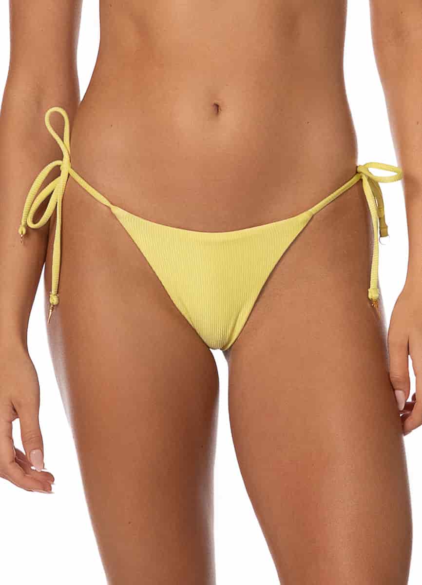 Maaji Golden Ray Sunflash Low Rise Tie Side Bikini Bottom - miniatura 2