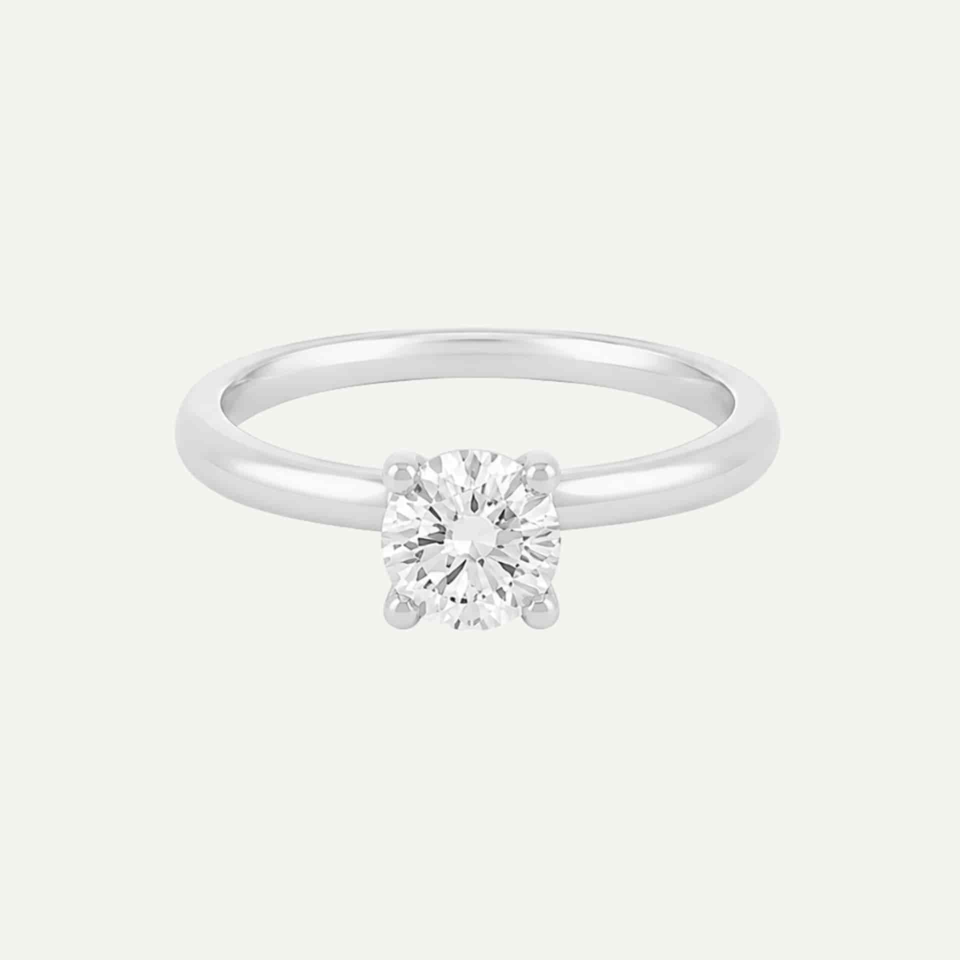 Anillo Cuatro uñas engagement ring - miniatura 11